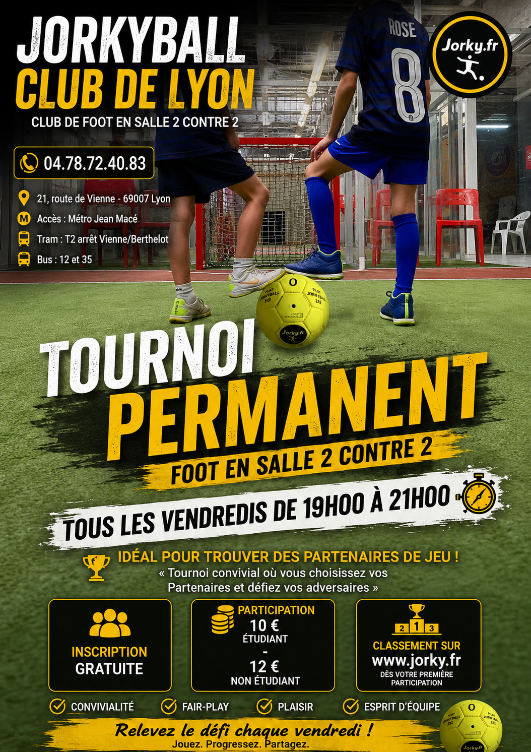 affiche du tournoi permanent